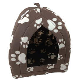 М'який будиночок Pet Hut для собак та котів Коричневий