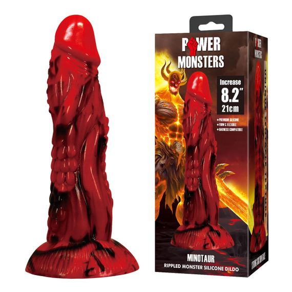 Фентезійний фалоімітатор - Power Monsters Minotaur, 21 см Sex Aura