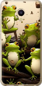 Чехол на Meizu M5s Жабки "5656u-776-17620"
