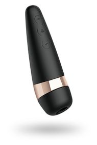 Вакуумний кліторальний стимулятор SATISFYER PRO 3 + чорний Sex Aura