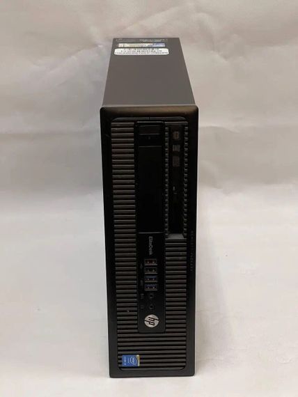 Компьютер HP EliteDesk 800 G1 SFF / Intel Core i3-4150 (2 (4) ядра по 3.5 GHz) / 8 GB DDR3 / 500 GB HDD / Intel HD Graphics 4400 / DVD-ROM б/у | Зображення 1