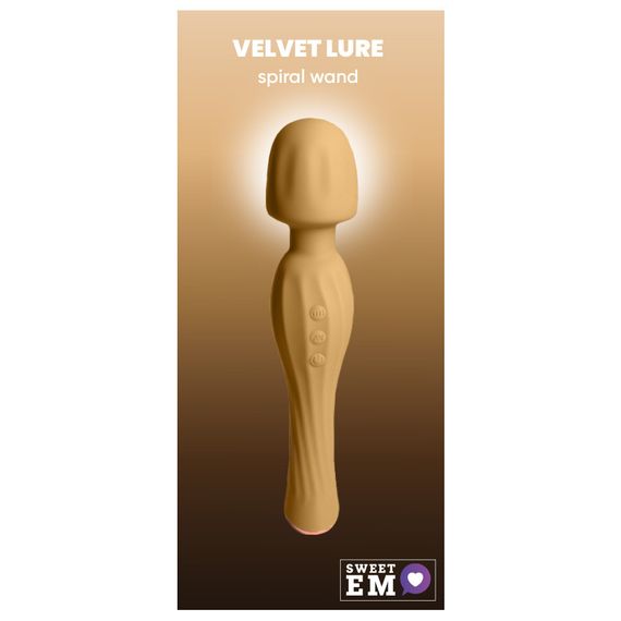 Вибратор-микрофон 28 режимов Sweet Em, жёлтый sexstyle