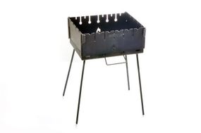 Мангал розкладний (кейс) товщина 3 мм дворівневий на 6 шампурів із чохлом і рукавичками СІЛА 960125