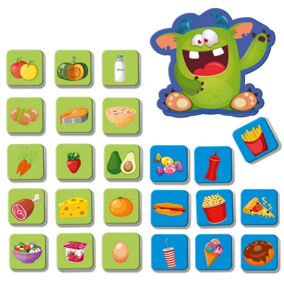 Детская развивающая игра "Вкусное или полезное?" VT5900-06 | Зображення 1