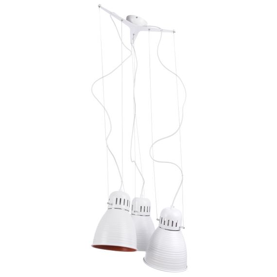 Люстра подвесная лофт E27 40W WH (BL-131S/3)