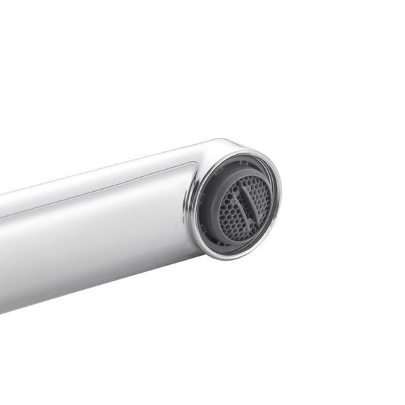 Смеситель латунный для ванны Lidz Astra 005 с поворотным изливом (c душевым гарнитуром) (k35) LDAST005CRM48088 Chrome | Зображення 6