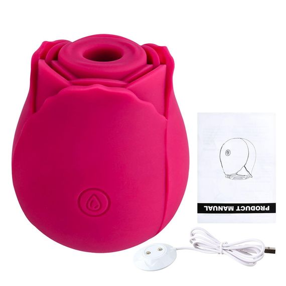 Вакуумний стимулятор - Rose Massager | Зображення 4