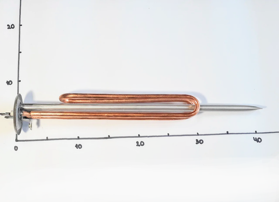 Тэн 2000W для бойлера Thermex на фланце 62мм Украина | Зображення 1