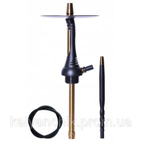 Кальян Alpha Hookah Model S чорно-жовтий