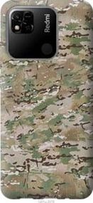 Чехол на Xiaomi Redmi 10A Камуфляж v5 из силикона FCh_013770