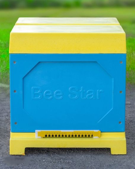 Вулик ППУ “BeeStar” (1 корпус Дадан 300 мм 10 рамок) – кольоровий | Зображення 1