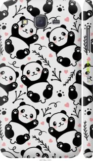 Чохол на Samsung Galaxy J7 J700H Панди "4318m-101-2448"
