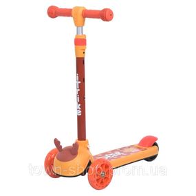 Детский самокат 3-х колесный JR3-160-Deer, до 25 кг
