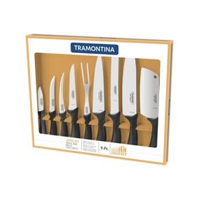 Набор ножей Tramontina AFFILATA 9шт Black (23699/051)