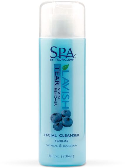 Шампунь TropiClean SPA Tear Stain Remover для удаления слезных пятен вокруг глаз собак и котов 236 мл