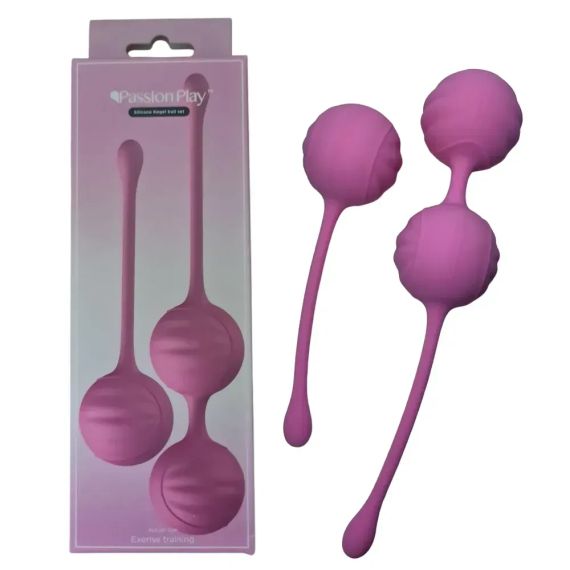 Набір вагінальних кульок Passion Play для вправ Кегеля, рожеві, 2 шт. sexstyle | Зображення 3