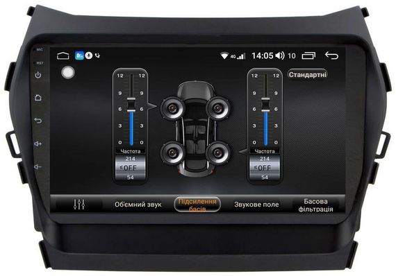 Автомагнітола штатна Hyundai Santa Fe 2012-2014 / ix45 2013-2017 з 9 дюймовим екраном та Android 10.1, 4 ГБ оперативної та 32 ГБ вбудованої пам'яті, XPRO (MER-14149_6215) | Зображення 7