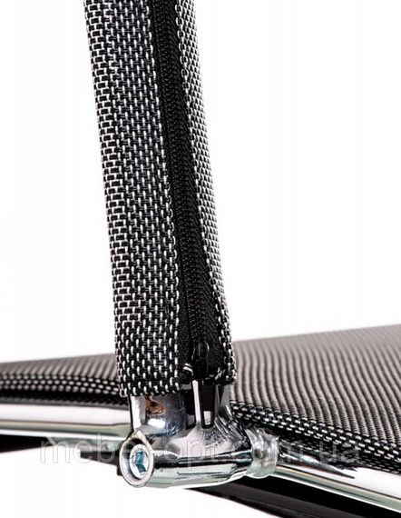Офісне крісло Solano mesh grey репліка крісла Eames Style HB Ribbed Office Chair EA 119 | Зображення 7
