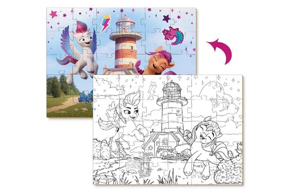 Пазли - 30 елм. - 200124 "My Little Pony. Чарівні Зіпп та Санні" 2в1 DoDo | Зображення 2