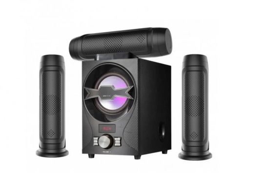 Колонка для комп'ютера XPRO EAR-603 60Вт AUX, Bluetooth чорна (EAR-603)