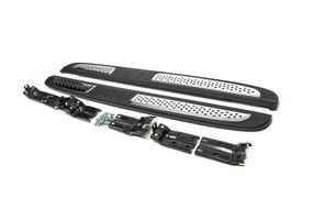 Боковые пороги Niken-style (2 шт., алюминий) для Chevrolet Captiva 2006-2019 гг