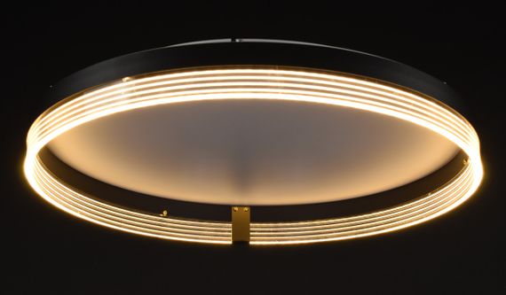 Люстра світлодіодна стельова LED світильник для квартири на стелю лед 27892 Білий 8х49х49 см. | Зображення 6