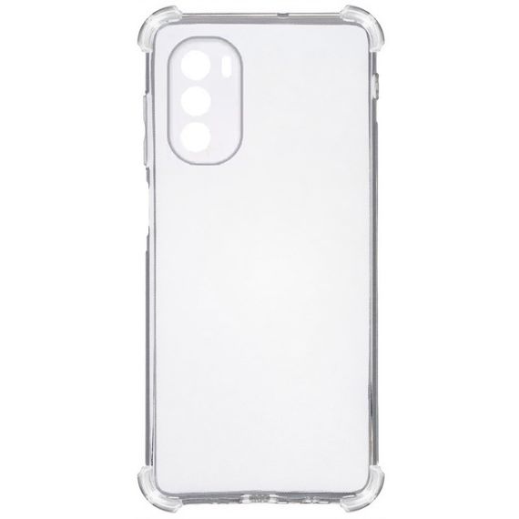 TPU чохол GETMAN Ease logo посилені кути Full Camera для Motorola Moto G41 Безбарвний (прозорий) | Зображення 2