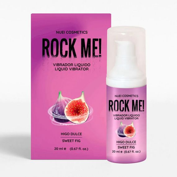 Рідкий вібратор смак: солодкий інжир ROCK ME!, 20 мл Nuei (Іспанія) Sex Aura