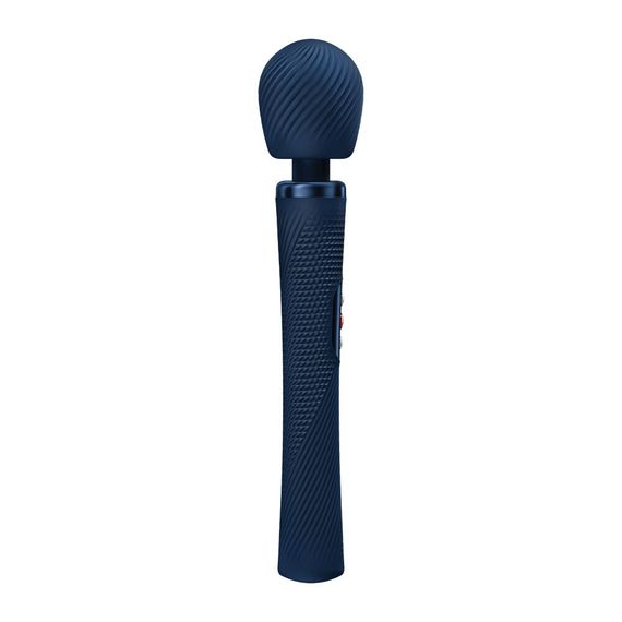 Вібромасажер Fun Factory VIM Vibrating Wand Orange, суперпотужний та легкий, до 6 годин роботи, Синій