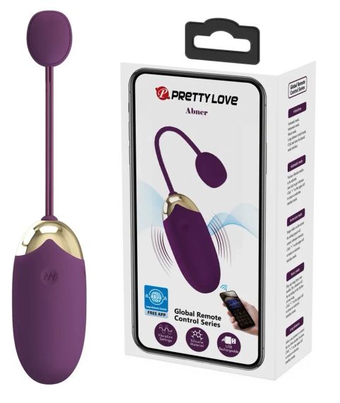 Віброяйце серії Pretty Love ABNER APP, BI-014362HP-1 sexstyle