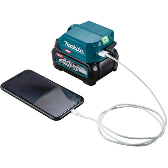 Адаптер USB для акумуляторів XGT Makita ADP001G | Зображення 5
