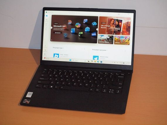 Ультрабук Б-клас Lenovo K14 Gen 1 / 14" (1920x1080) IPS / AMD Ryzen 5 Pro 5650U (6 (12) ядер по 2.3 - 4.2 GHz) / 16 GB DDR4 / 256 GB SSD / AMD Radeon Vega 7 / WebCam б/в | Зображення 1