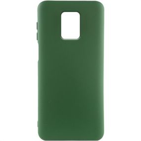 Чехол Silicone Cover Ummi Lakshmi (AA) для Xiaomi Redmi Note 9s / Note 9 Pro / Note 9 Pro Max Зеленый / Dark green