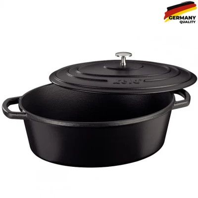 Гусятниця Kela Calido 6 л Black (12473) | Зображення 1