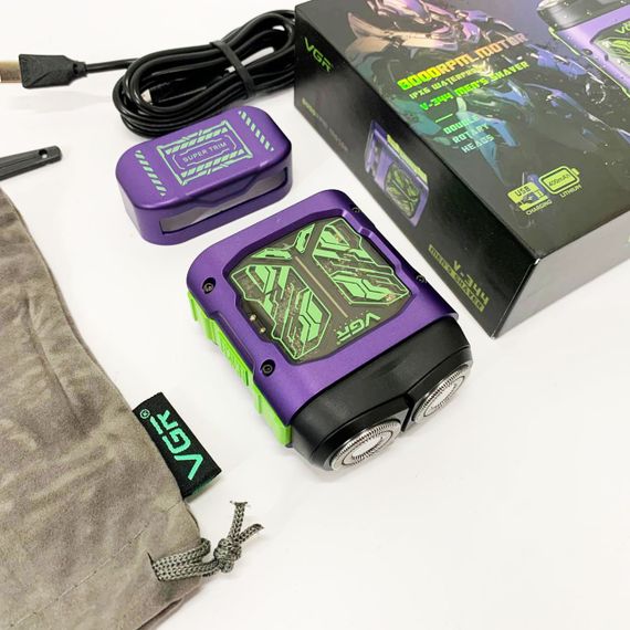 Электробритва VGR V-344. Цвет: фиолетовый | Зображення 5