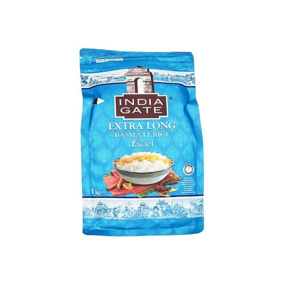 Рис Басматі India Gate (екстра довгий) 1кг 8908014100223