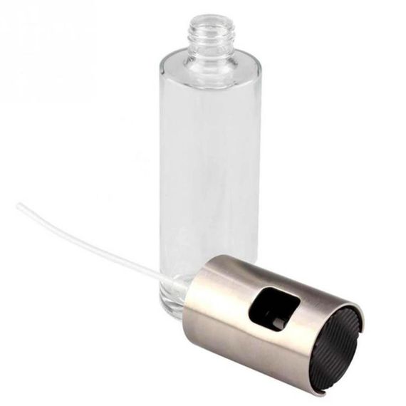 Розпилювач для олії 100мл, OIL BOTTLE / Пляшечка для олії з розпилювачем / Спрей для олії, оцту, лимонного соку | Зображення 7