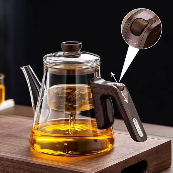 Чайник для заварювання TeaPot D-24C 800ml Transparent | Зображення 4