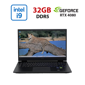 Игровой ноутбук Б-класс HP Omen 17-ck2095cl / 17.3" (2560x1440) IPS / Intel Core i9-13900HX (24 (32) ядер по 2.2 - 5.4 GHz) / 32 GB DDR5 / 960 GB SSD / nVidia GeForce RTX 4080, 12 GB GDDR6, 192-bit / WebCam б/у