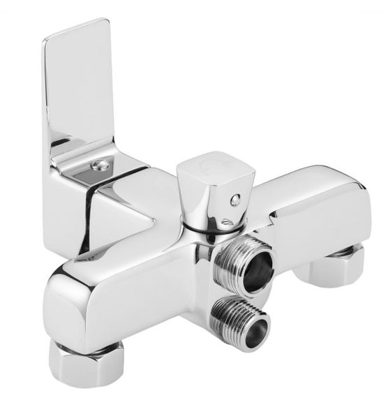 Змішувач для ванни Lidz Orion 005 Chrome з душовим гарнітуром LDORI005CRM48094 | Зображення 7