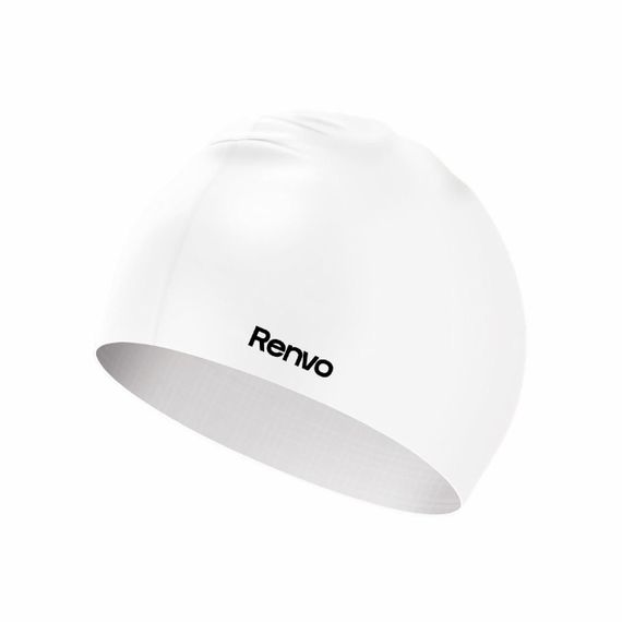 Доросла Шапочка для плавання Renvo Keles Уні Білий OSFM (2SC100-03) | Зображення 1