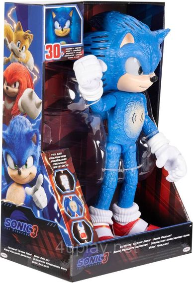 Интерактивная фигурка Jakks Pacific Sonic The Hedgehog 3: Говорящий Соник (30 см) | Зображення 3