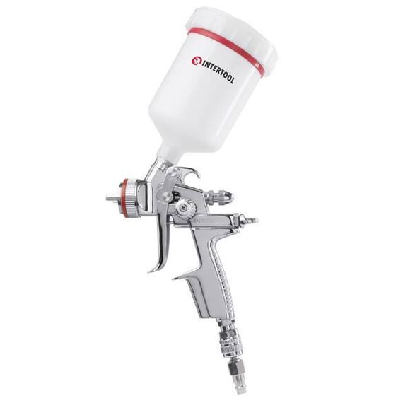Фарбопульт HVLP II професійний, форсунка 1,4 мм INTERTOOL PT-0100 | Зображення 6