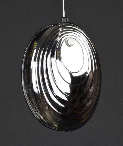 Люстра підвісна на 1 лампочку 27902 Чорний 30-150х15х8 см. | Зображення 3