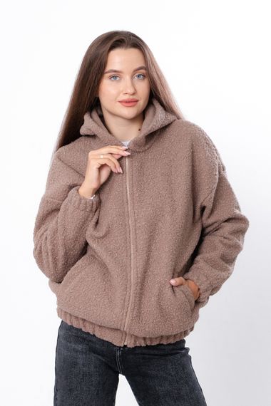 Джем-куртка жіноча Носи своє 54 Коричневий (p-12263-136192) | Зображення 1