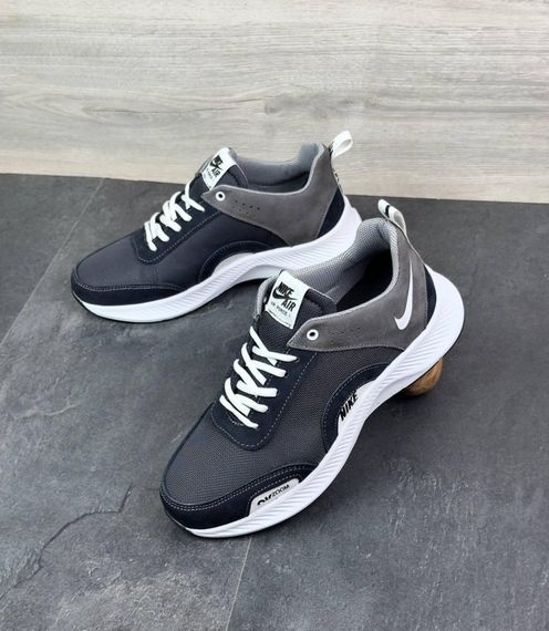 Кросівки демісезонні  Nike колір синій / сірий | Зображення 2