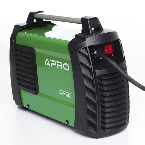 Сварочный аппарат инверторный APRO MMA-160, ел.5мм, + набор кабелей | Зображення 3
