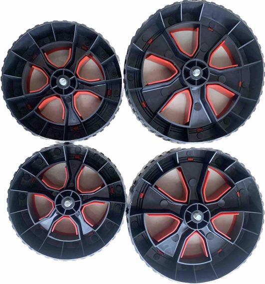 Комплект коліс для газонокосарки Agrimotor FM3310 1000W | Зображення 1