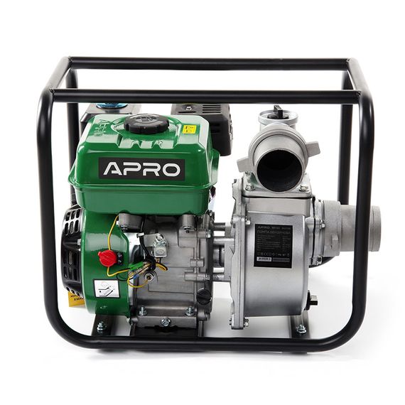 Мотопомпа APRO WP-60 6.5л.с. 60 м³/ч 30м бензинова 4-х тактн. 852136 | Зображення 2