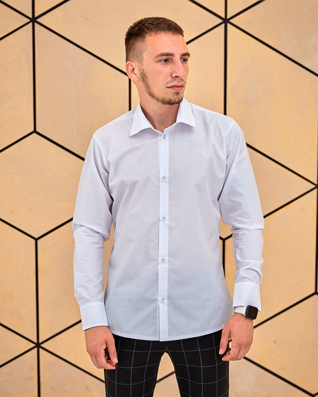 Сорочка класична білий S XL | Зображення 5